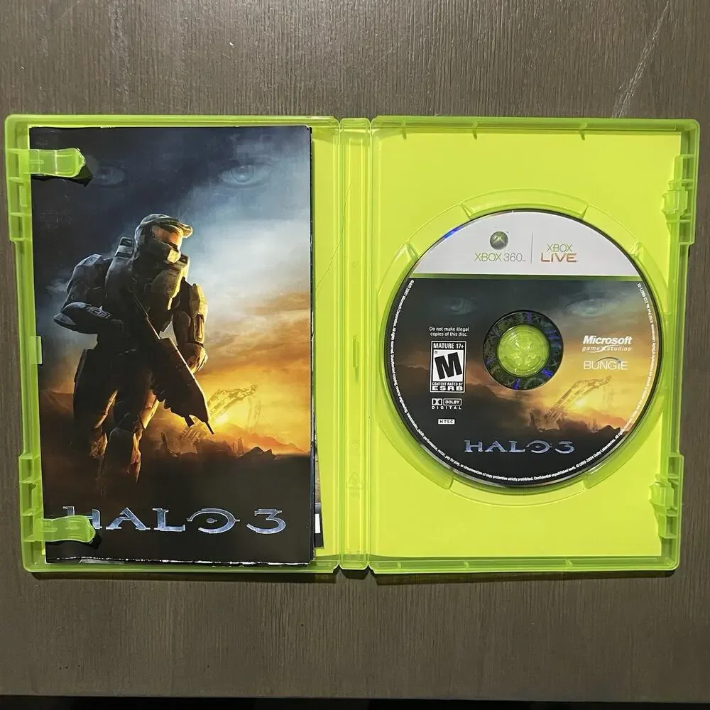 Halo Xbox 360 Bundle Tested Working Halo 3 & ODST CIB Complete Manuals